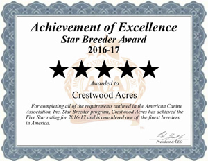 crestwood acres, crestwood, acres, kennels, dog, breeder, certificate, puppies, for, sale, puppies, pups, dog breeder, puppy, mill, puppymill, usda, inspected, inspection, records, for sale